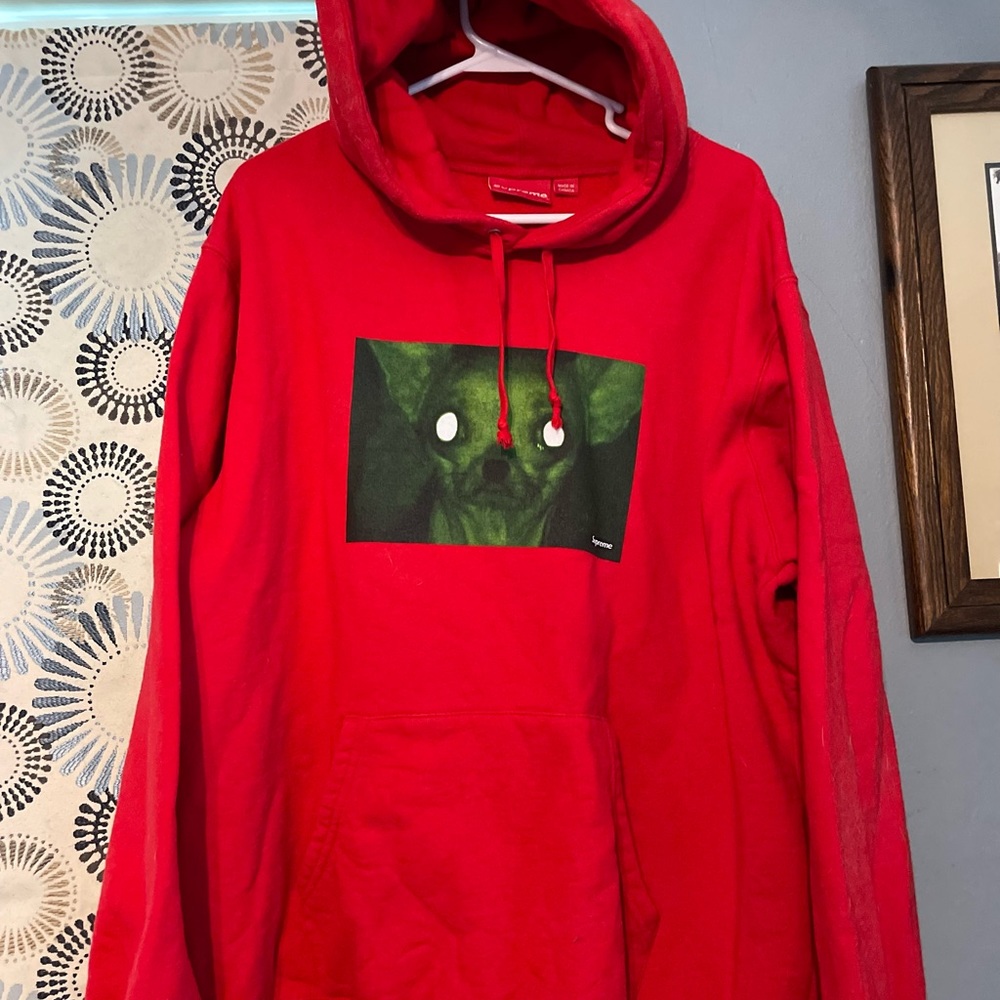 Supreme -Chris Cunningham Chihuahua Hoodie